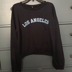 Navy blue Los Angeles long sleeve